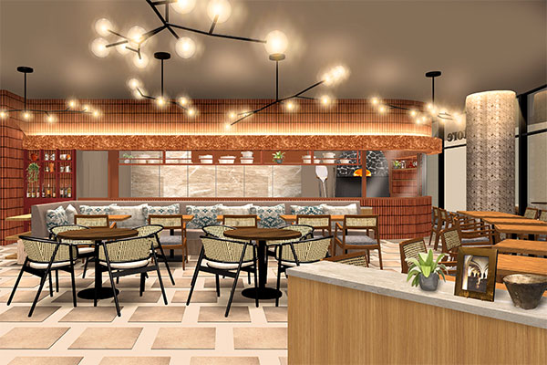 The TRATTORIA SALVATORE CAFE BASEGATE���l�֓�